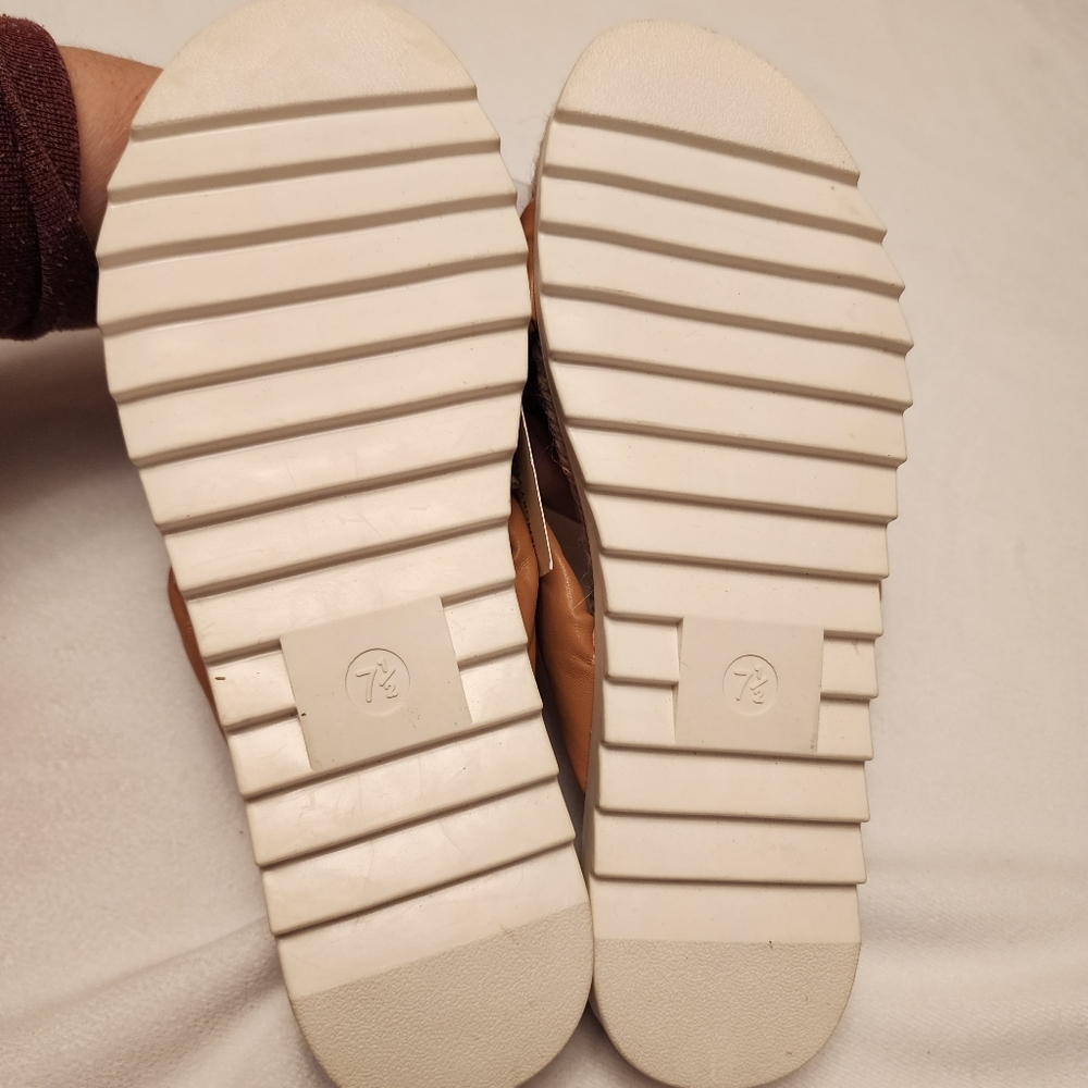 Knotted Espadrilles Slide On Sandals Size 7.5 NWT - Picture 8 of 9